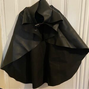 Fashion Nova Black High-Low Skirt